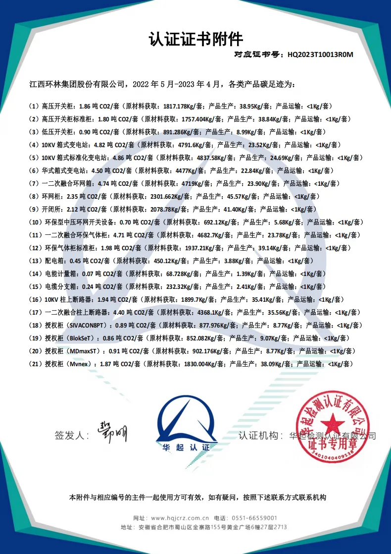Product Carbon Footprint Certification — issued by Third-Party Carbon Assessment Body
